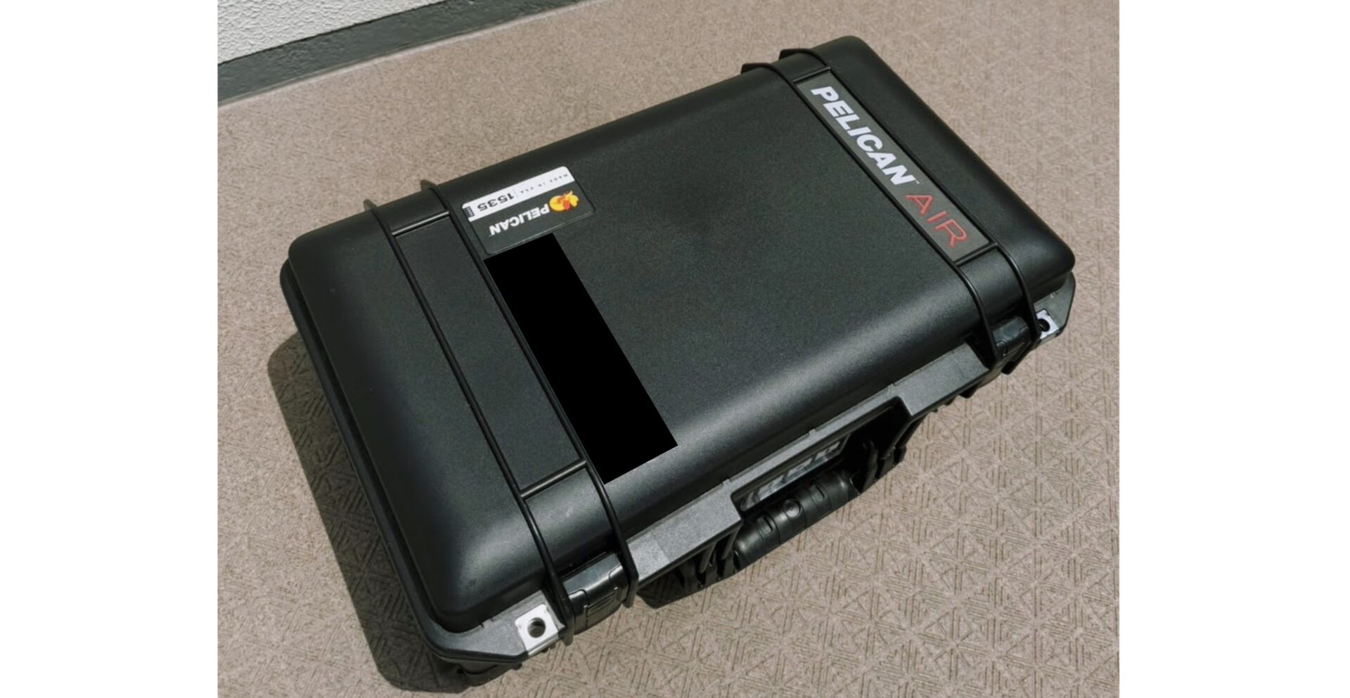 PELICAN1535AIRに収まる自作ラックケース